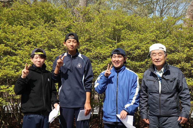 八郎潟町立八郎潟中学生が弊社で「職場体験学習」